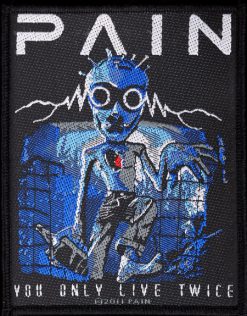 Pain You Only Live Twice 124162 1 - Small Printed Patch