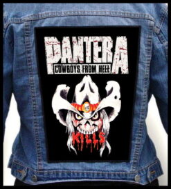 Pantera Cowboys From Hell #2 - Photo Quality Printed Back Patch