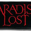 Paradise Lost Logo Red 2503 1 - Small Printed Patch