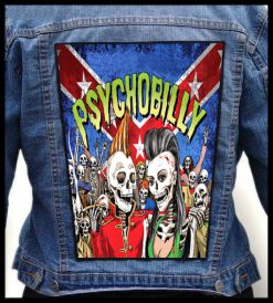 Psychobilly - Photo Quality Printed Back Patch