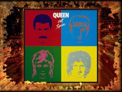Queen Hot Space 115208 1 - Small Printed Patch