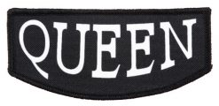 Queen Logo 148324 1 - Small Printed Patch