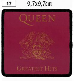 Queen Greatest Hits (17) - Small Printed Patch