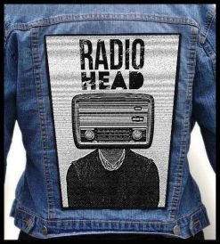 Radiohead Radio - Photo Quality Printed Back Patch