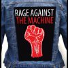 Rage Against The Machine Fist - Photo Quality Printed Back Patch