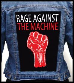 Rage Against The Machine Fist - Photo Quality Printed Back Patch