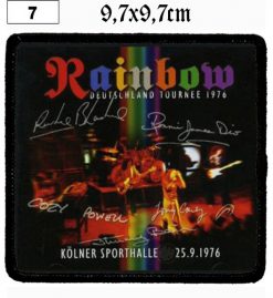 Rainbow Deutshland Tournee (07) - Small Printed Patch