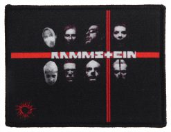 Rammstein Band 147775 1 - Small Printed Patch