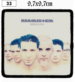 Rammstein Herzeleid 2 (33) - Small Printed Patch