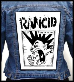 Rancid Give Em The Boot - Photo Quality Printed Back Patch