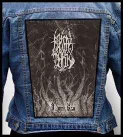 Raven Dark Autumn Roar - Photo Quality Printed Back Patch