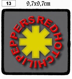 Red Hot Chilli Peppers Logo 2 (13) - Small Printed Patch