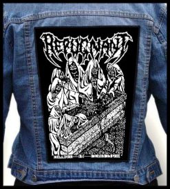 Repugnant Draped In Cerecloth - Photo Quality Printed Back Patch