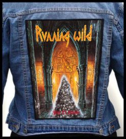 Running Wild Pile Of Skulls - Photo Quality Printed Back Patch