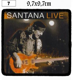 Santana Live (07) - Small Printed Patch