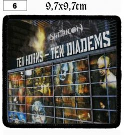 Satyricon Ten Horns Ten Diadems (06) - Small Printed Patch