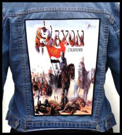 Saxon Crusader - Photo Quality Printed Back Patch