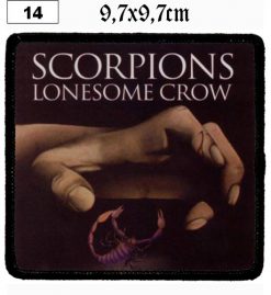 Scorpions Lonesome Crow (14) - Small Printed Patch