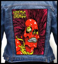 Septic Death - Photo Quality Printed Back Patch