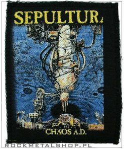 Sepultura Chaos A D 12998 1 - Small Printed Patch
