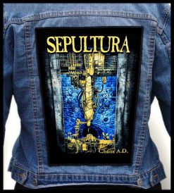 Sepultura Chaos A.D. - Photo Quality Printed Back Patch
