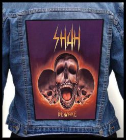 Shah Beware - Photo Quality Printed Back Patch