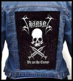 Shining We Are The Enemy - Photo Quality Printed Back Patch