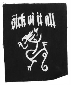 Sick Of It All 140800 1 - Small Printed Patch