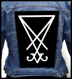 Sigil Of Lucifer - Photo Quality Printed Back Patch