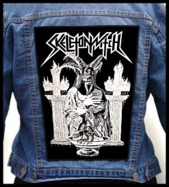 Skeletonwitch Goat - Photo Quality Printed Back Patch