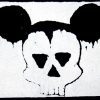 Skull Mouse 20135 1 - Small Printed Patch