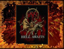 Slayer Hell Awaits 115810 1 - Small Printed Patch