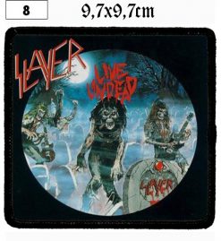Slayer Live Undead (08) - Small Printed Patch