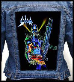 Sodom One Man Army - Photo Quality Printed Back Patch