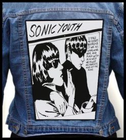 Sonic Youth Black Goo - Photo Quality Printed Back Patch