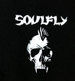 Soulfly Skull 120332 1 - Small Printed Patch