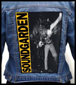 Soundgarden Louder Than Love - Photo Quality Printed Back Patch
