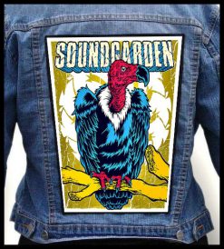 Soundgarden Vulture - Photo Quality Printed Back Patch