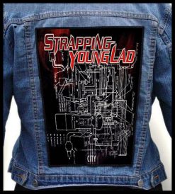 Strapping Young Lad City - Photo Quality Printed Back Patch