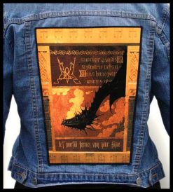 Summoning Let Mortal Heroes Sing Your Fame - Photo Quality Printed Back Patch