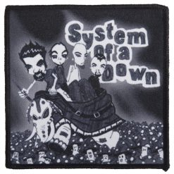 System Of A Down Cartoon 147797 1 - Small Printed Patch