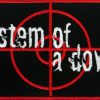 System Of A Down Red Logo 60366 1 - Small Printed Patch