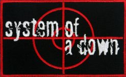 System Of A Down Red Logo 60366 1 - Small Printed Patch