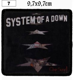 System Of A Down Chop Suey (07) - Small Printed Patch