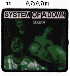 System Of A Down Sugar (11) - Small Printed Patch