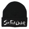 Six Feet Under - Embroidery Warm Knit Winter Cap