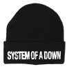 System Of A Down - Embroidery Warm Knit Winter Cap