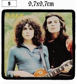 T.Rex Band Photo (05) - Small Printed Patch