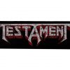 Testament Logo 139009 1 - Small Printed Patch