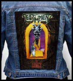 Testament The Legacy Backpatch - Photo Quality Printed Back Patch